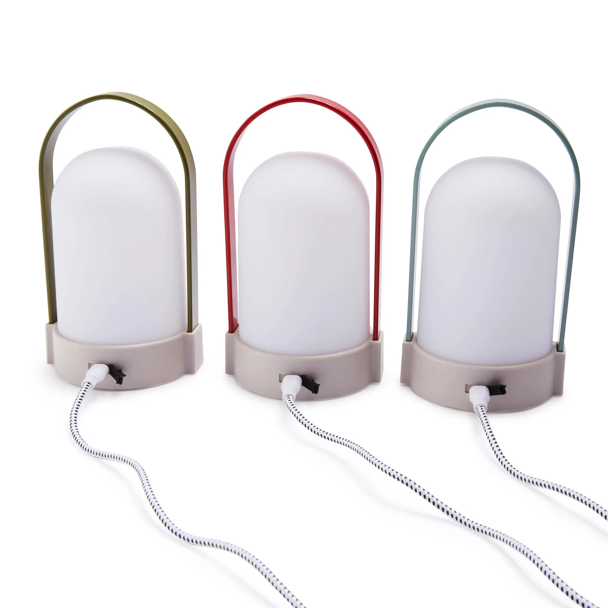 Mini URI Portable Table Lamps - Set of 3