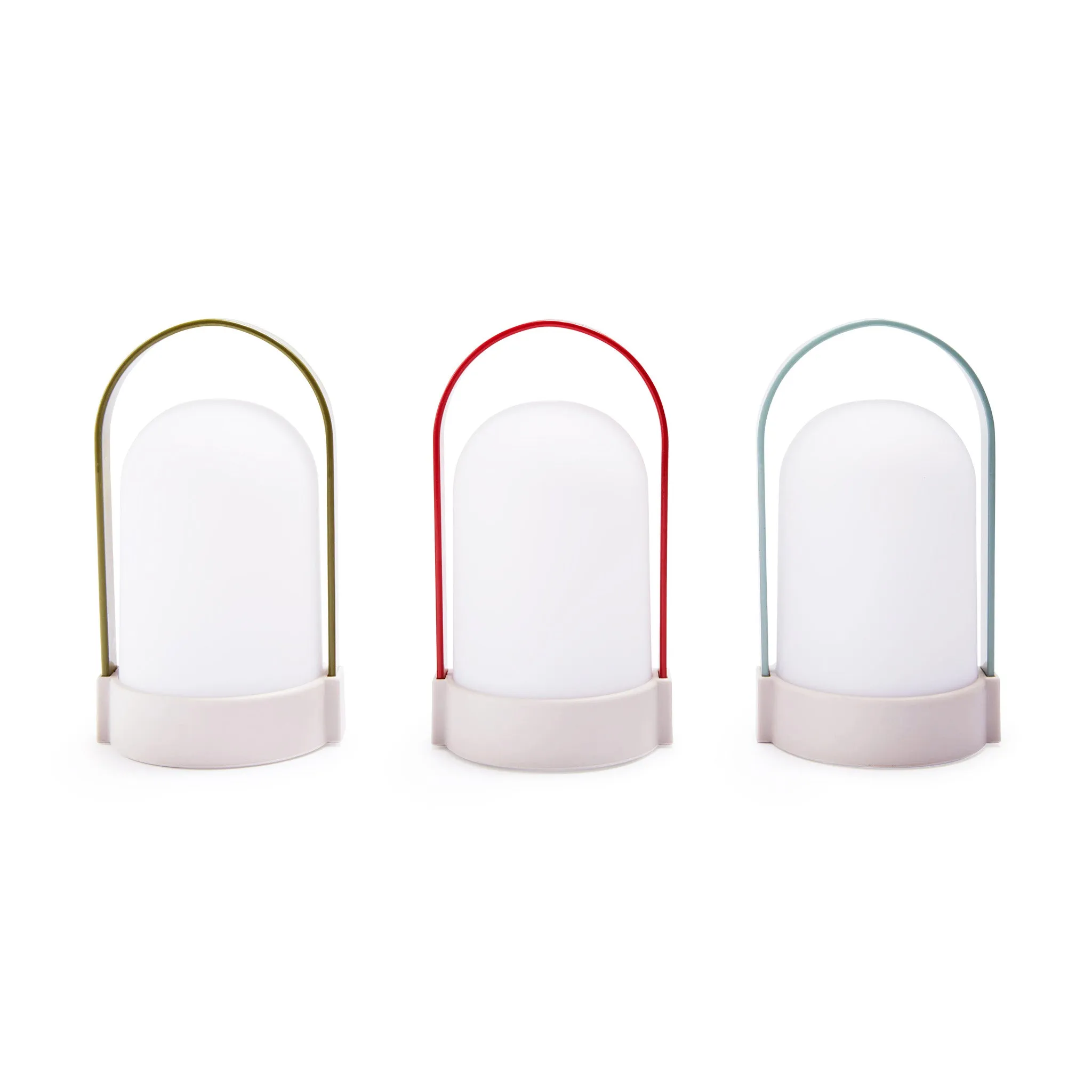 Mini URI Portable Table Lamps - Set of 3