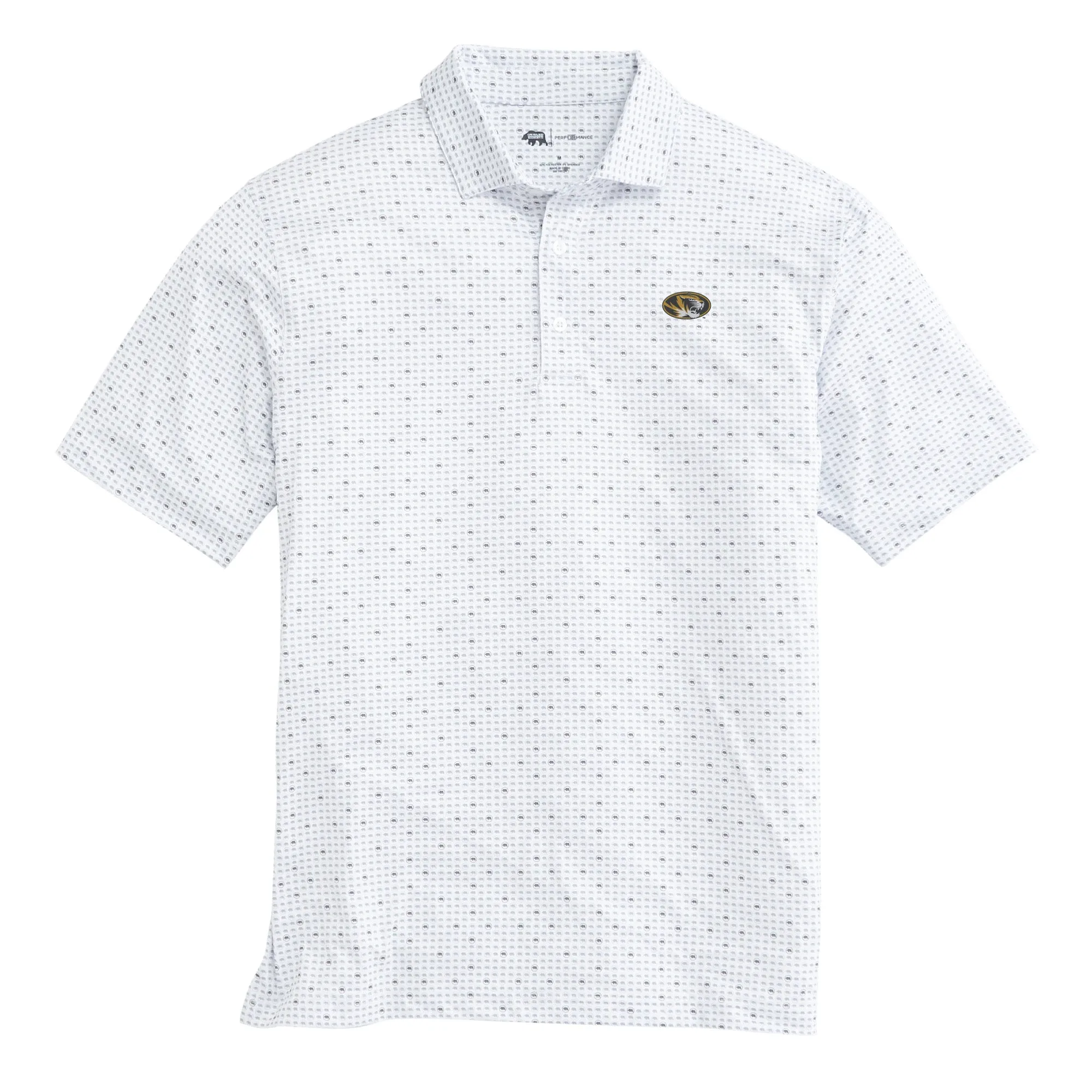 Missouri Tour Logo Printed Performance Polo