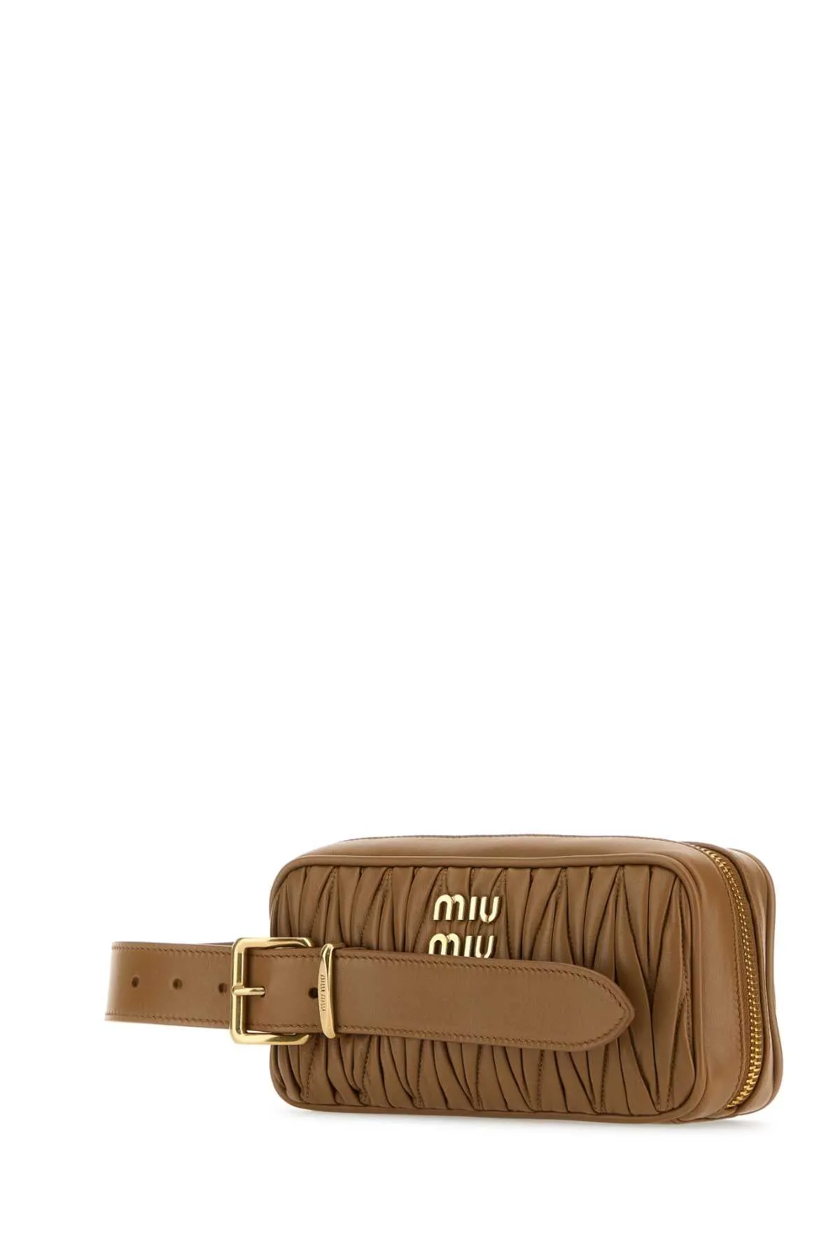 Miu Miu Biscuit Leather Clutch