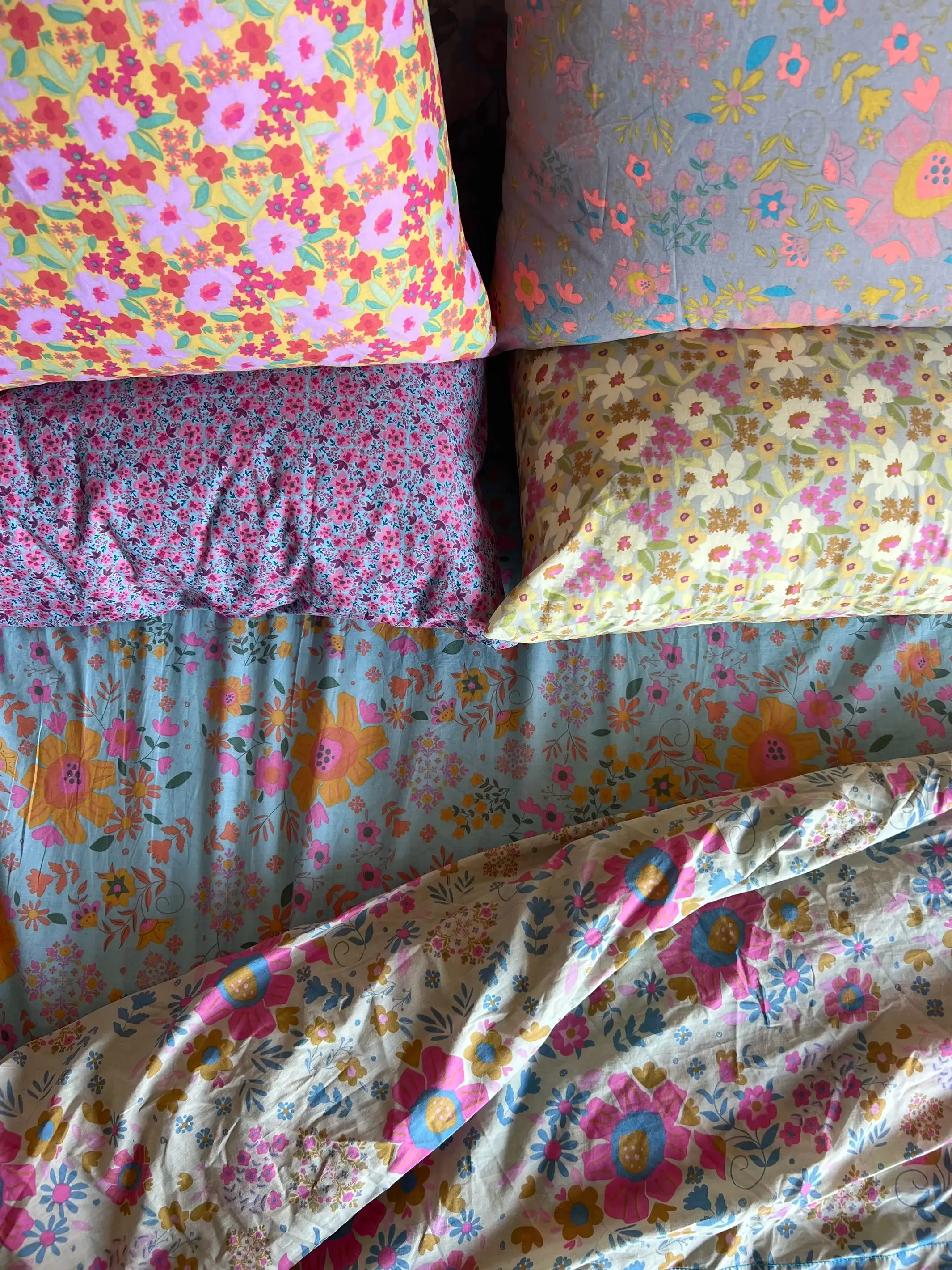 Mix & Match Soft Cotton Flat Sheet - Sage Lula