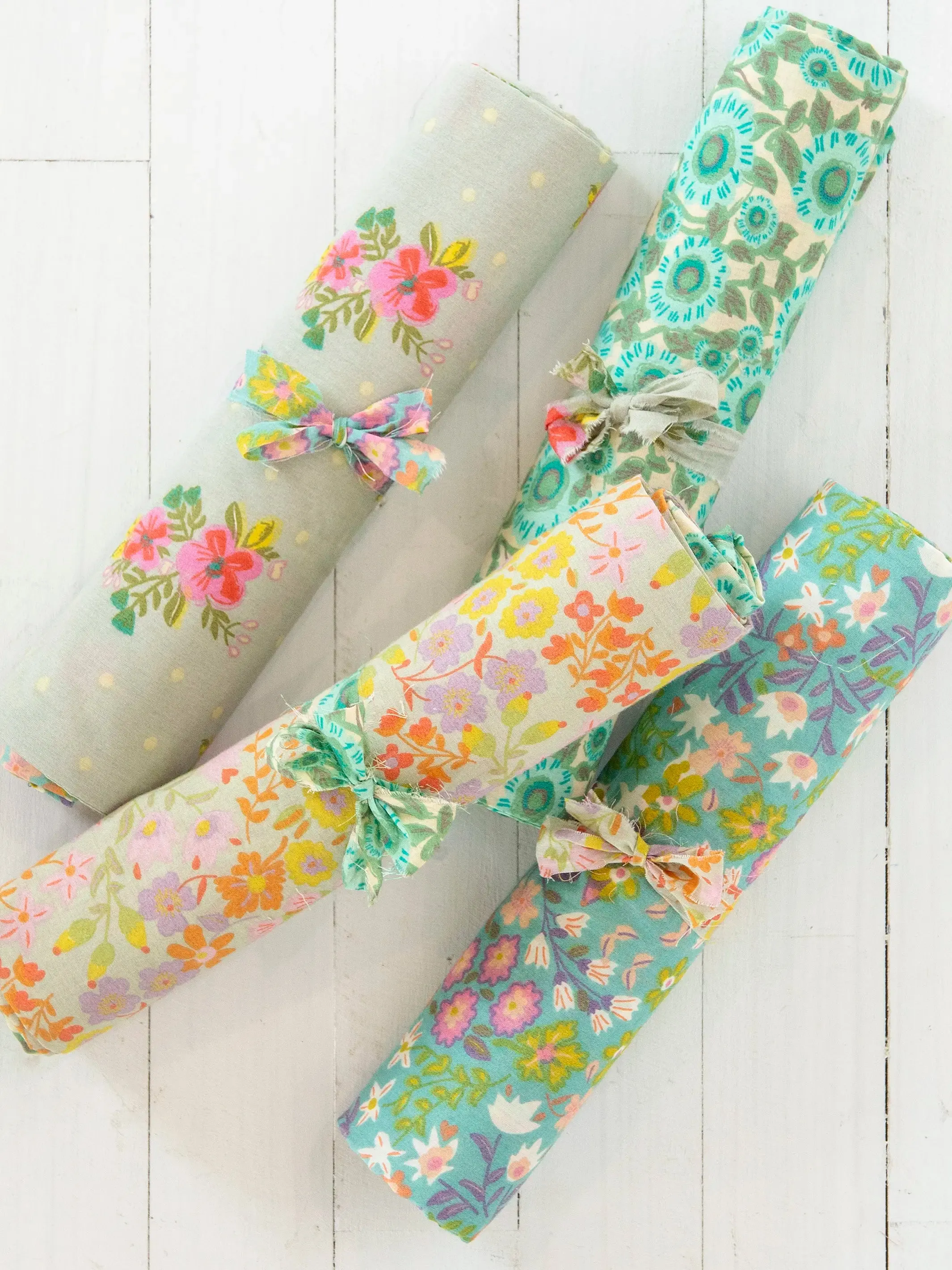 Mix & Match Soft Cotton Pillowcase, Single - Taupe Mara Mint Dahlia Ruffle