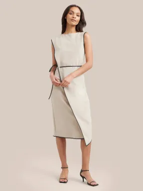 Modern Citizen Janis Cinched Waist Wrap Dress