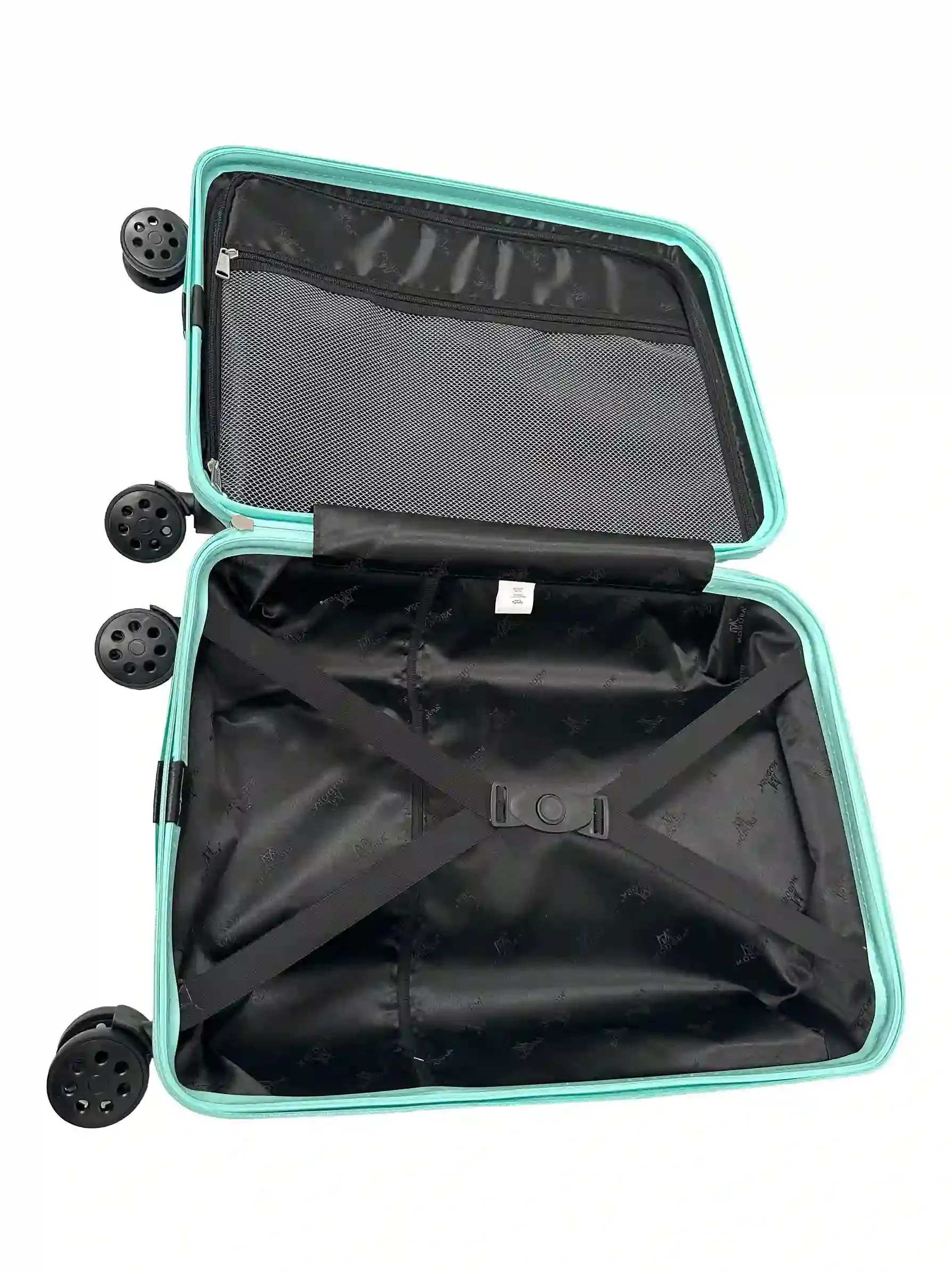 Modora Vanille Collection Green Cabin Suitcase