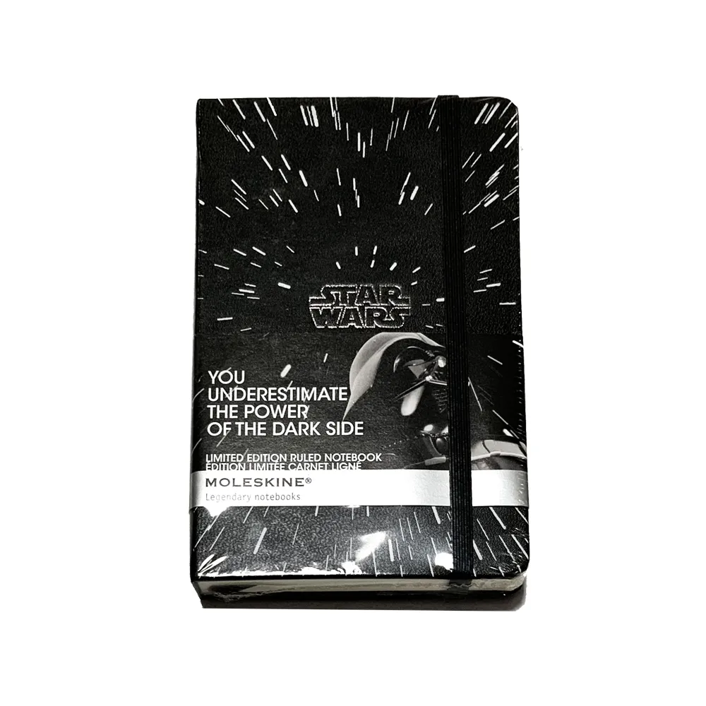Moleskine x Star Wars Limited Edition Notebook 240 Pages “The Dark Side” Black