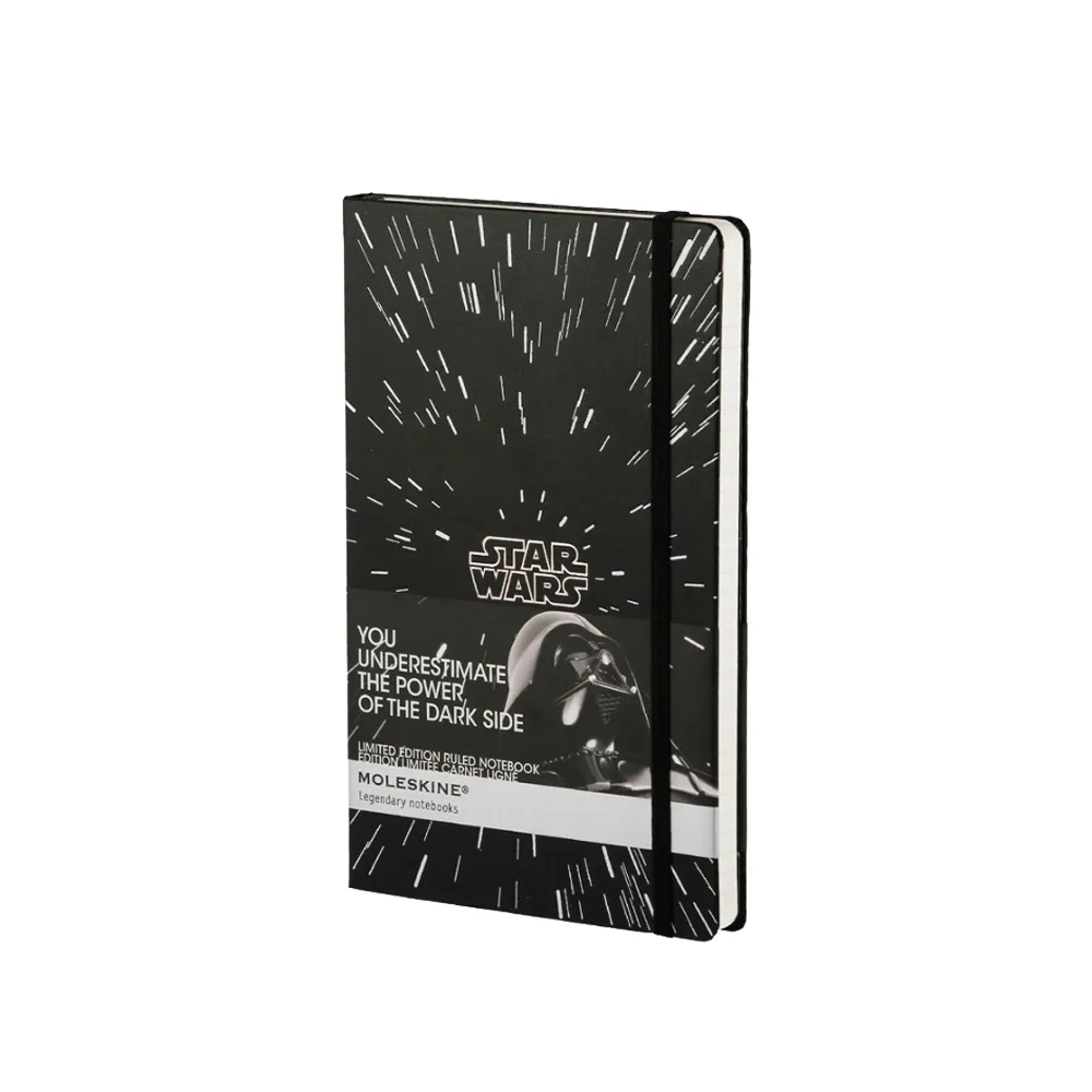 Moleskine x Star Wars Limited Edition Notebook 240 Pages “The Dark Side” Black