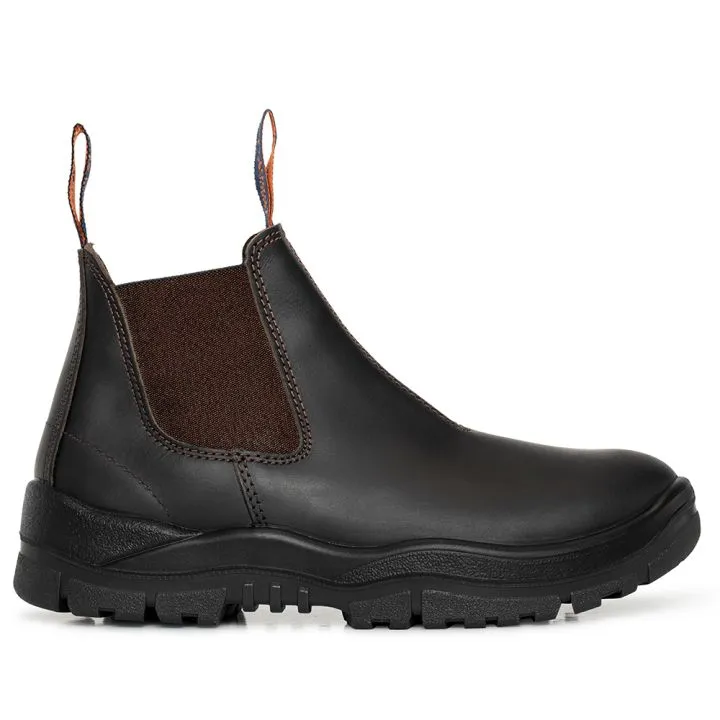 Mongrel 240090 Elastic Sided Safety Boot Oil Kip Brown