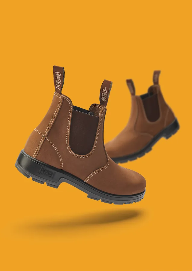 Mongrel K9 Elastic Sided Boot - Vintage Brown