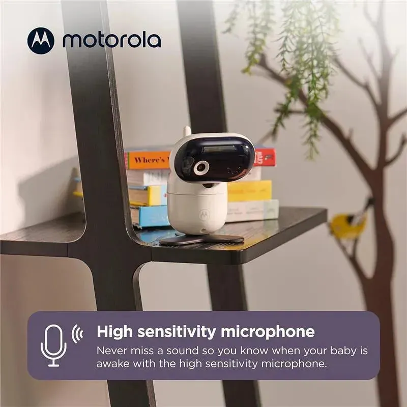 Motorola - Baby Monitor Camera PIP1010 WiFi Motorized Video Camera