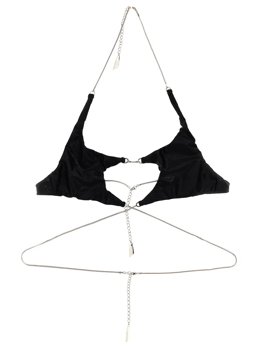 Mugler    Mugler Chain Bikini Bra