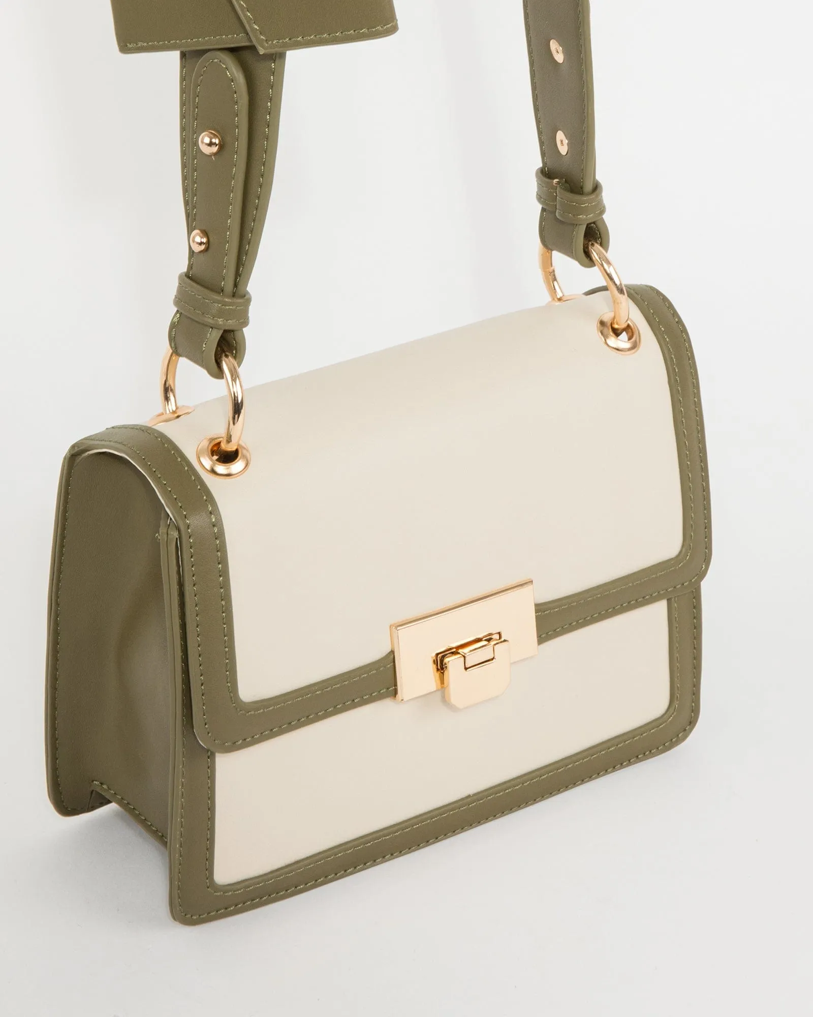 Multi Colour Sierra Quilt Crossbody Bag