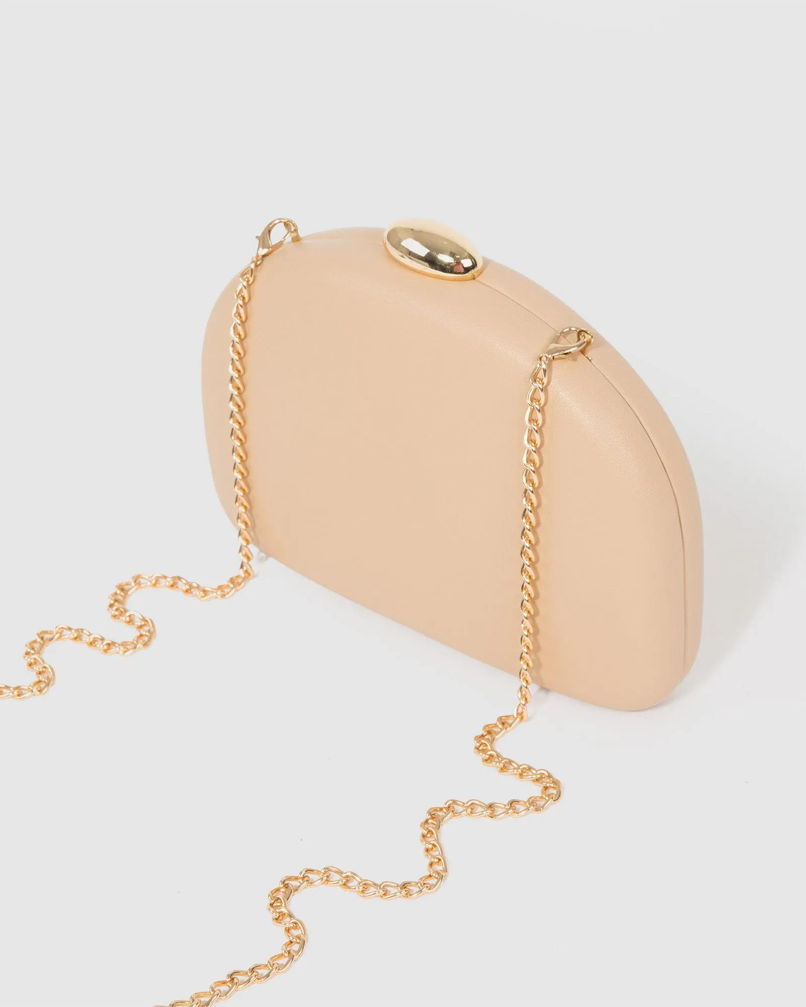Natural Mia Clutch Bag
