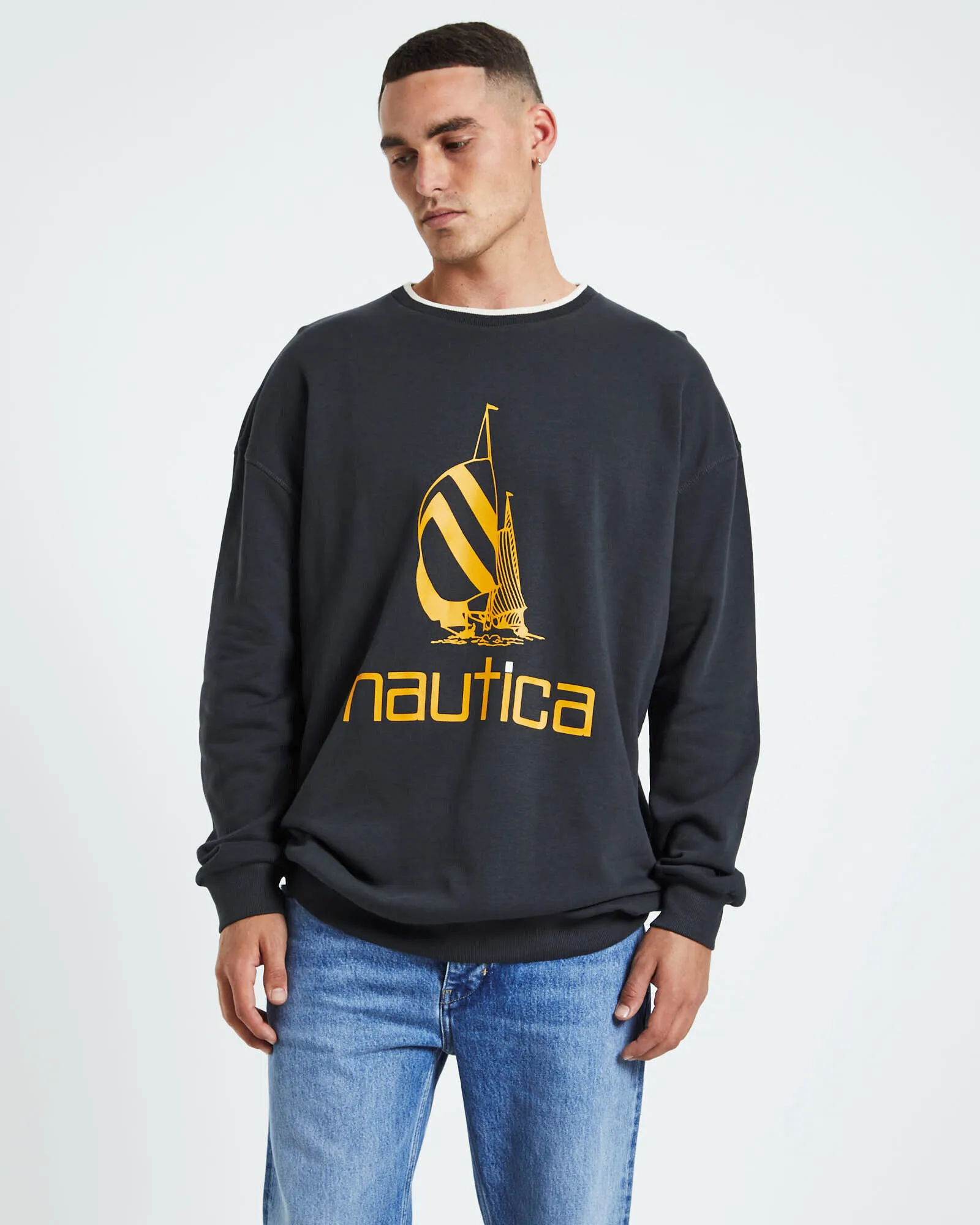 Nautica Eldo Crew Jumper Navy