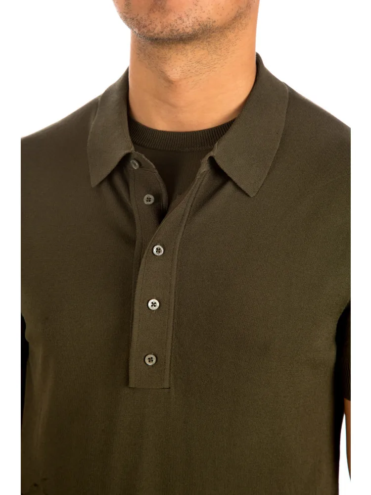 Neil Barrett Knitted Polo | Credomen