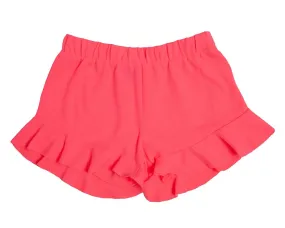 Neon Pink Ruffle Short