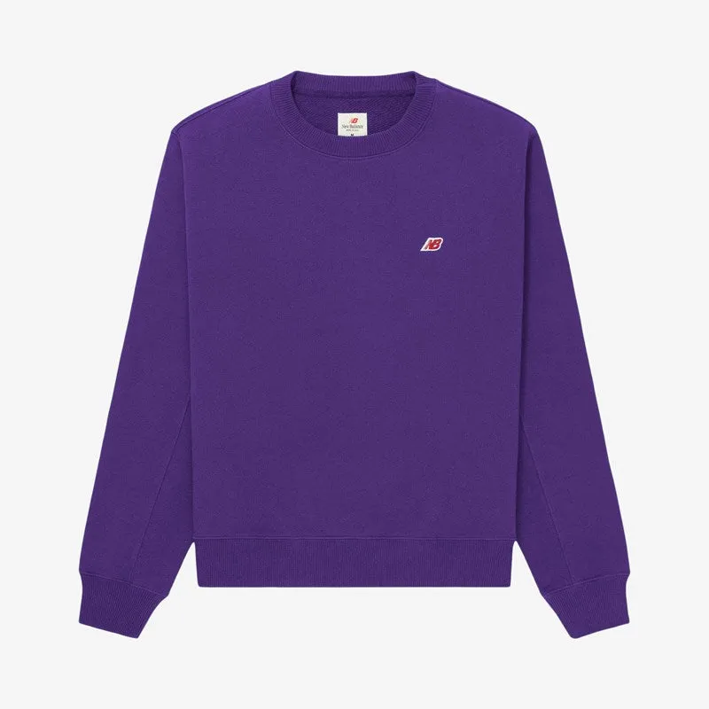 NEW BALANCE MADE IN USA CORE CREWNECK SWEATSHIRT