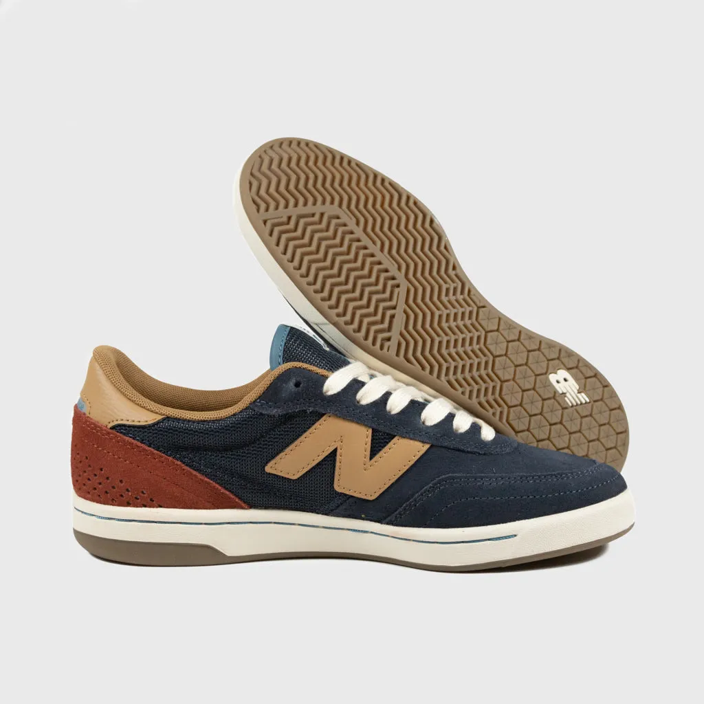 New Balance Numeric - 440 V2 Shoes - Navy / Tan