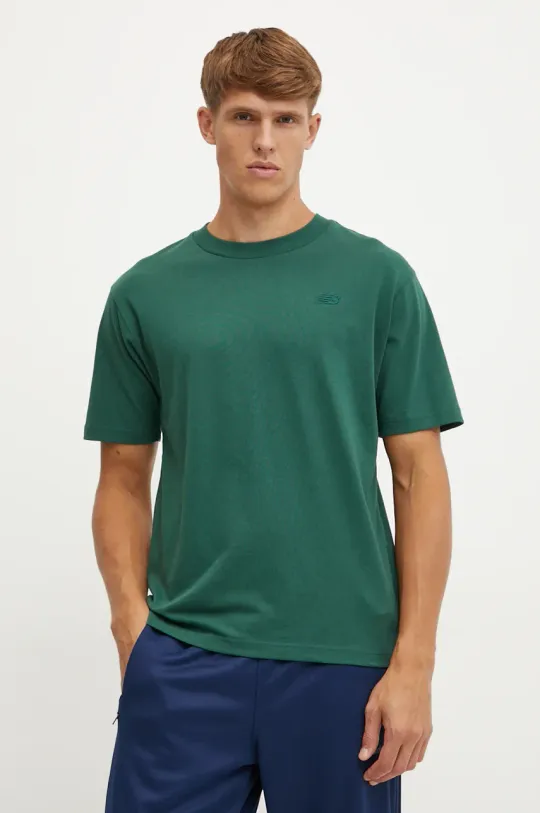 New Balance t-shirt men’s green color smooth MT41533NWG