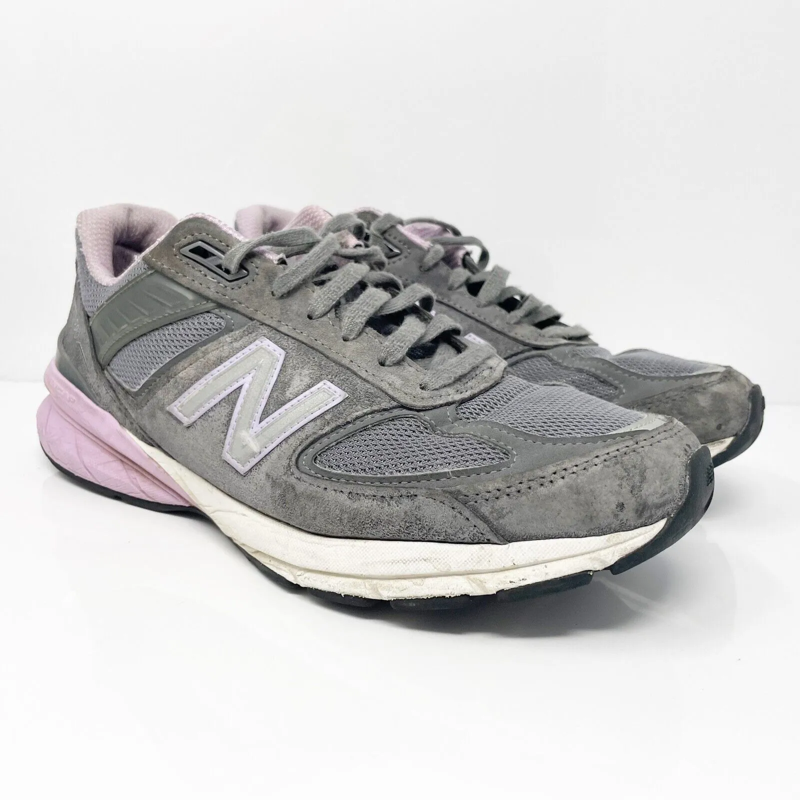 New Balance Womens 990 V5 W990DV5 Gray Running Shoes Sneakers Size 11 B