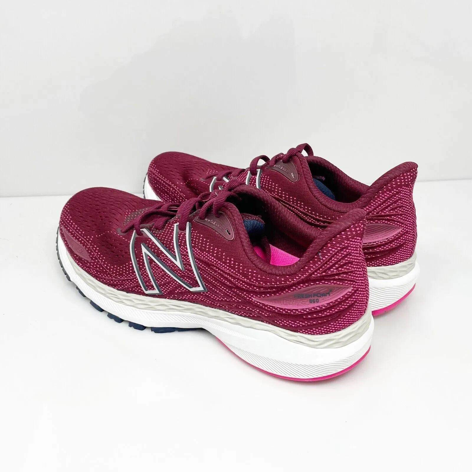 New Balance Womens FF X 860 V12 W860P12 Red Running Shoes Sneakers Size 7.5 D