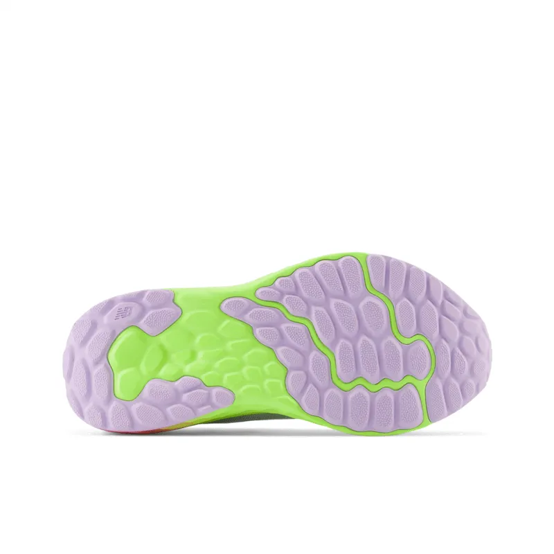 New Balance Youth Girls Fresh Foam Arishi V4 Bungee Lace with Top Strap Running Shoe - PAARIKG4