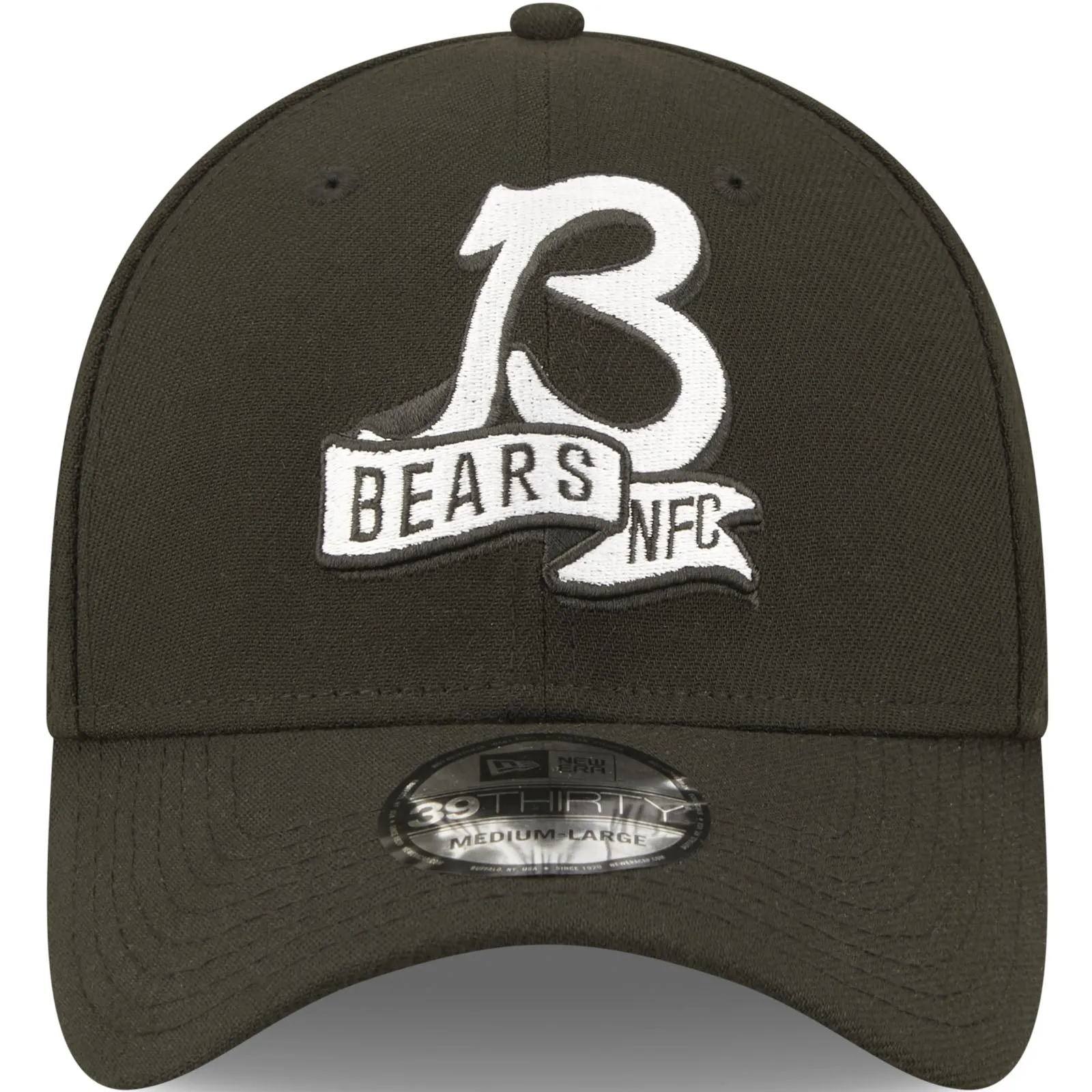 New Era Chicago Bears NFL 2022 Sideline 39THIRTY Baseball Cap - Black