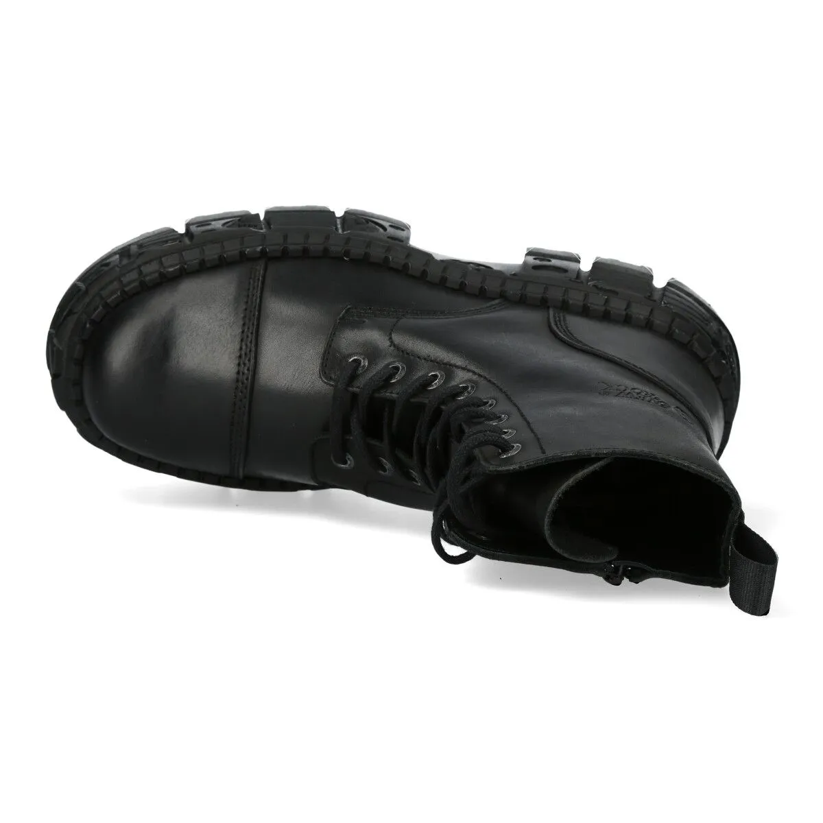 NEW ROCK -  WALL083C-S5 Chunky Platform Eyelet Boots