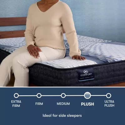 new!Serta iComfort® Aveda 12" Medium Memory Foam - Mattress + Box Spring