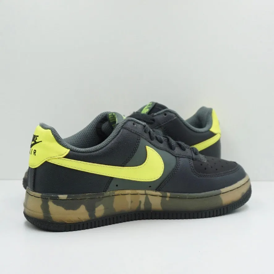 Nike Air force 1 Low Camo Volt (GS)