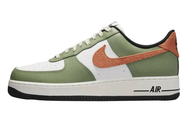 Nike air force 1 low oil green
