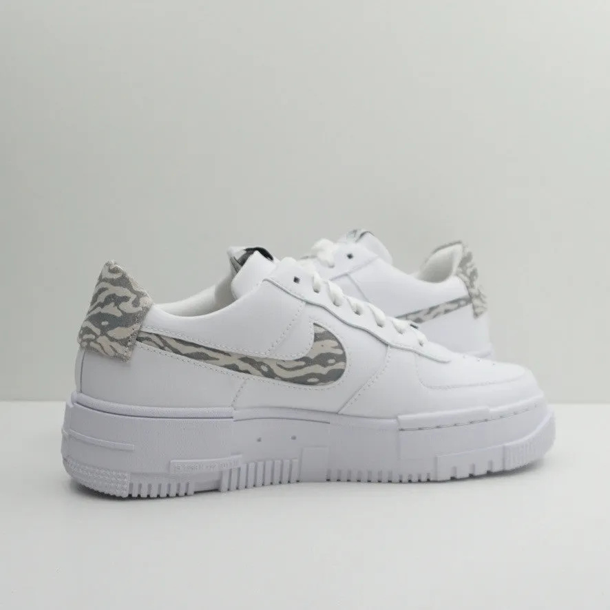 Nike Air Force 1 Low Pixel SE White Zebra (W)