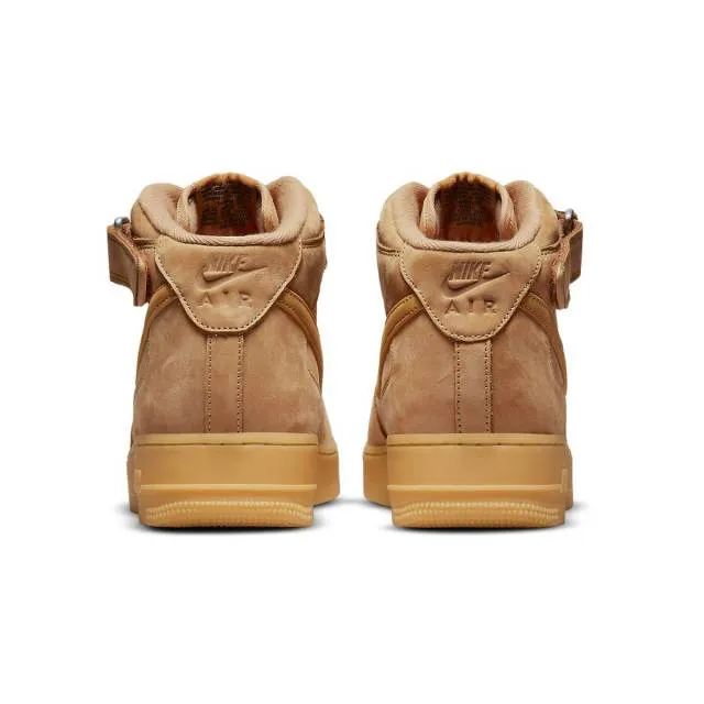 Nike air force 1 mid '07 (flax 2021/ gum light brown/ black/ whea
