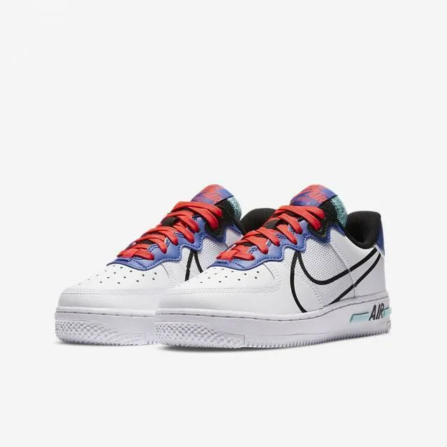 NIKE AIR FORCE 1 REACT GRADE SCHOOL US SIZE 6 Y
