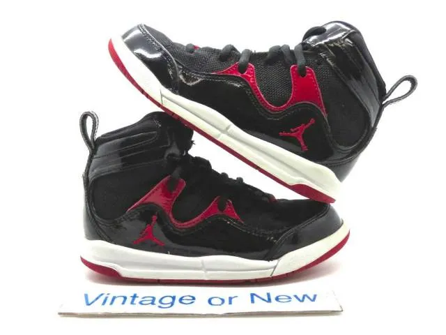 Nike air jordan flight tr '97 black gym red white ps 2014 sz 11.5c