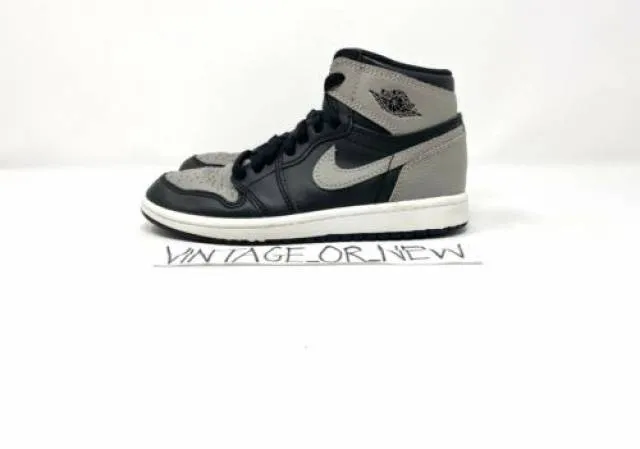 Nike Air Jordan I 1 Retro High OG Shadow 2018 BP PS AQ26...