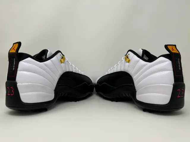 Nike Air Jordan Retro XII 12 Low Golf Taxi 2022 Black Me...