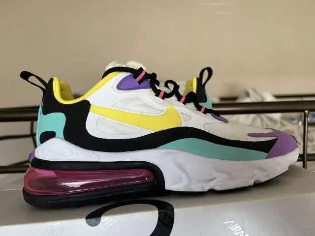 Nike air max 270 react bright violet