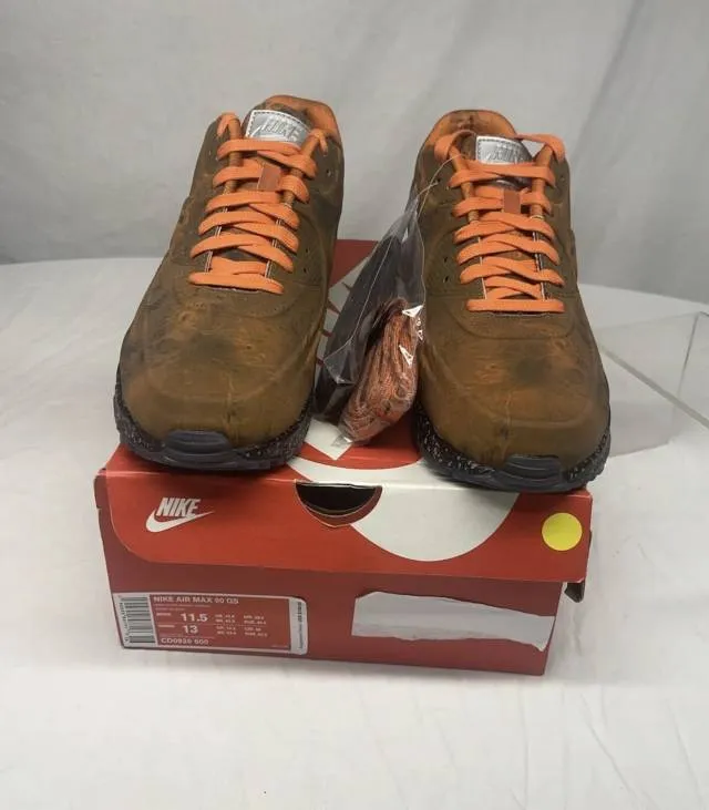 Nike Air Max 90 Mars Landing Stone Magma Orange Brown Grey