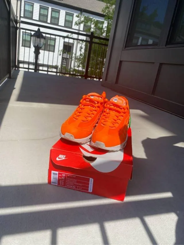 Nike air max 95 just do it total orange