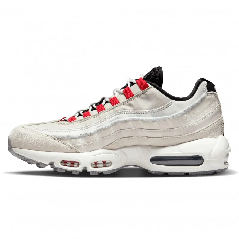 Nike Air Max 95 SE 'Move to Zero' (Light Bone/Habanero Red-Black)