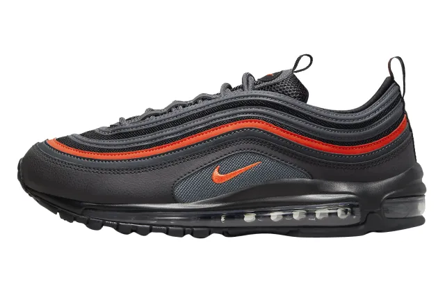 NIKE AIR MAX 97 BLACK PICANTE RED