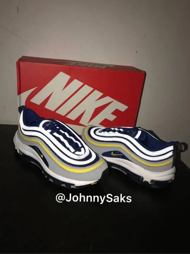 Nike Air Max 97 (GS) "Michigan"