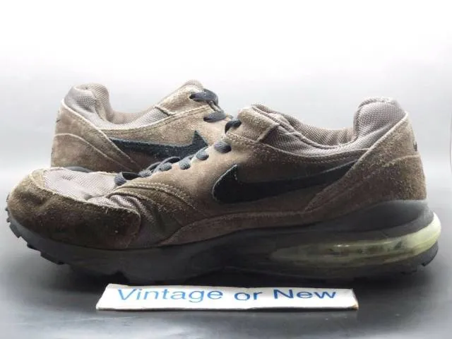 Nike Air Max Burst Dark Cinder Brown Black Suede Running...
