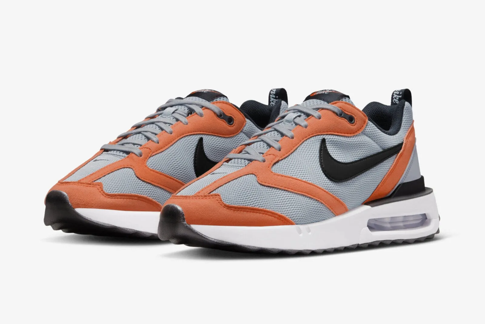Nike Air Max Dawn Wolf Grey Black Orange DQ3991-002