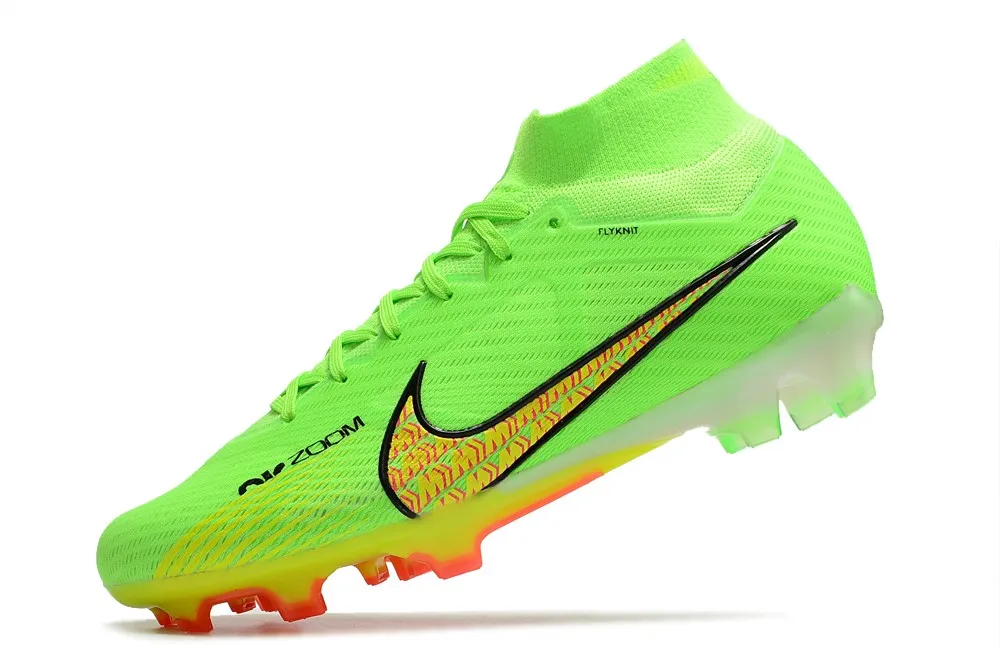 Nike Air Zoom Mercurial Superfly 9 Elite FG - Green/Black/Laser Pink
