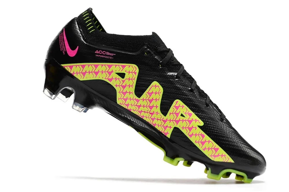 Nike Air Zoom Mercurial Vapor 15 Elite FG - Black/Black/Multi-Colour