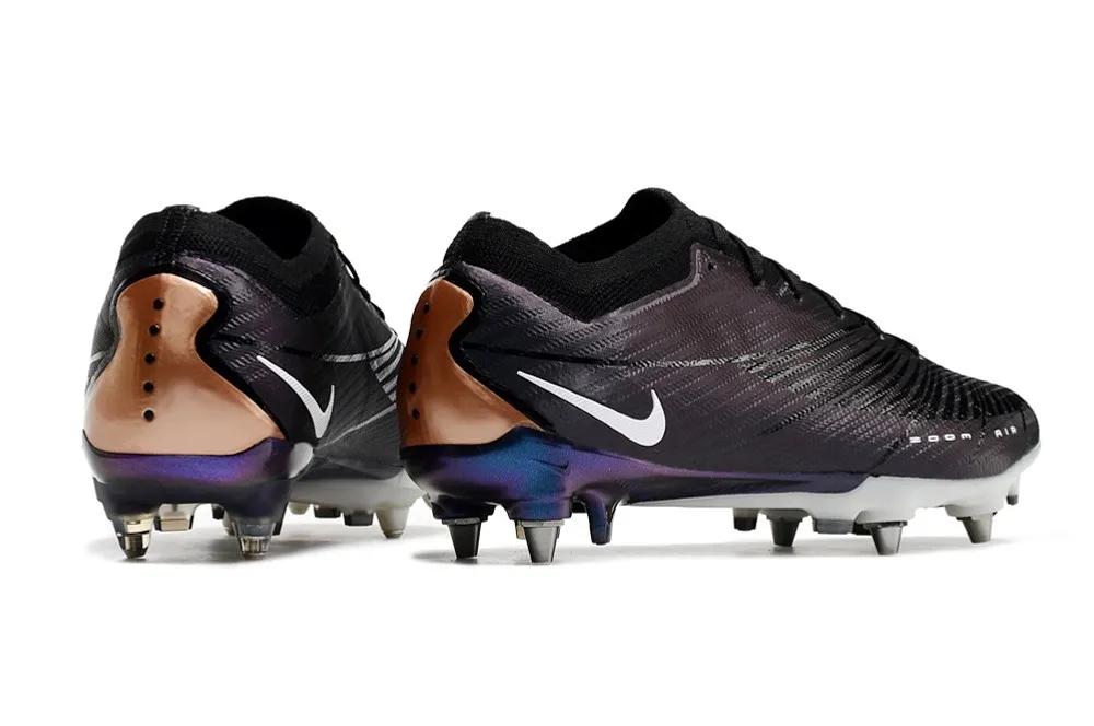 Nike Air Zoom Mercurial Vapor 15 Elite SE SG-Pro Anti-Clog - Black/Copper Metallic/White