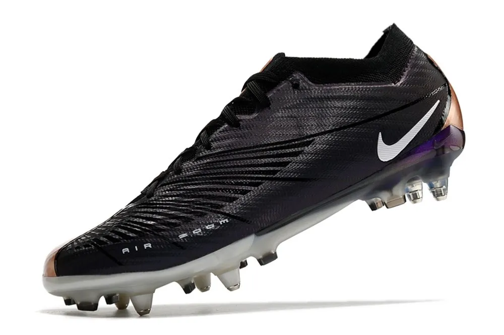 Nike Air Zoom Mercurial Vapor 15 Elite SE SG-Pro Anti-Clog - Black/Copper Metallic/White