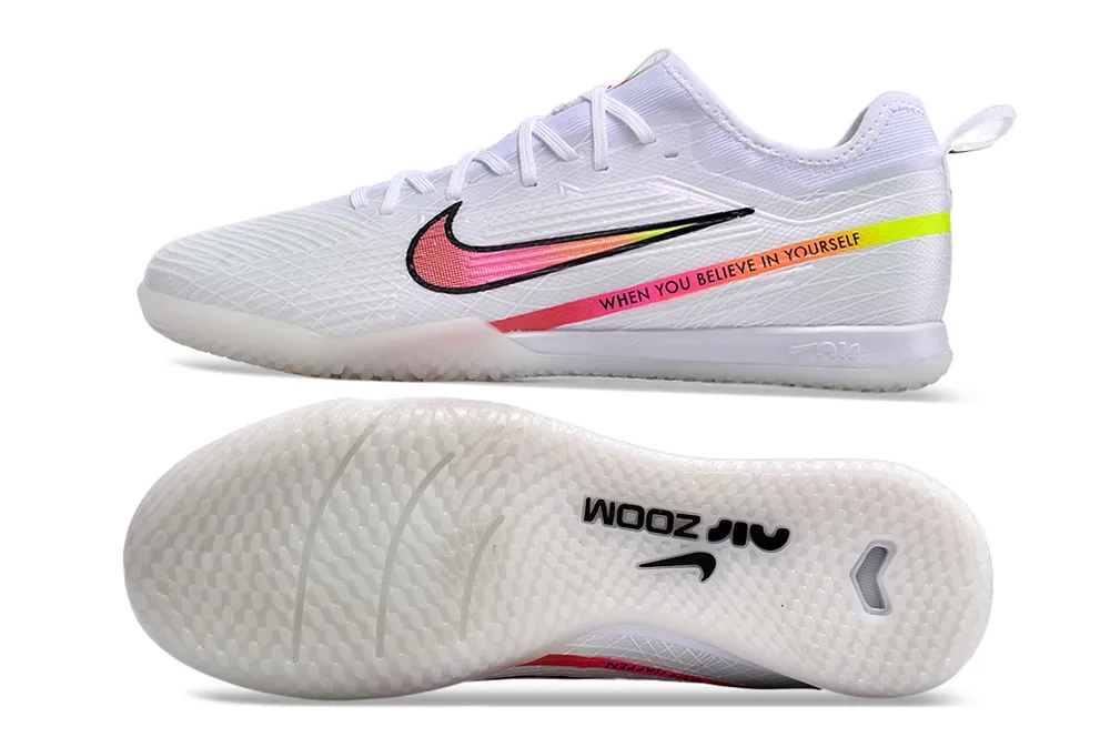 Nike Air Zoom Mercurial Vapor 15 Pro Indoor Marcus Rashford - White/Black/Hyper Pink