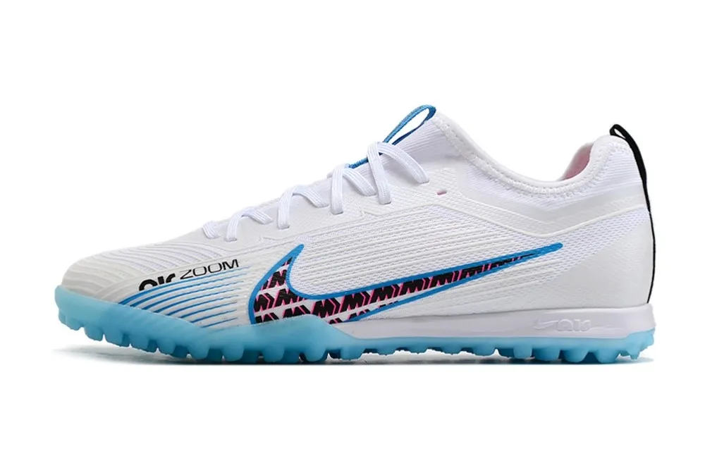 Nike Air Zoom Mercurial Vapor 15 Pro Turf Blast - White/Baltic Blue/Pink Blast